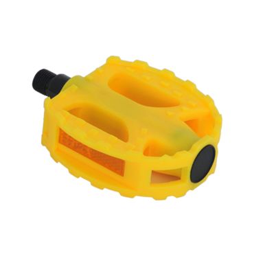 Round Plastic Pedals - Yellow