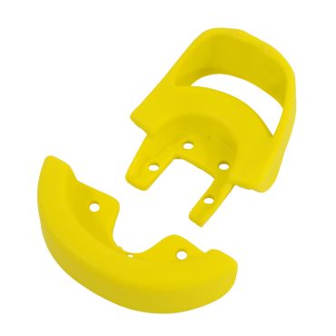 Front Handle & Rear Bumper for Qu-Ax Saddles - Yellow