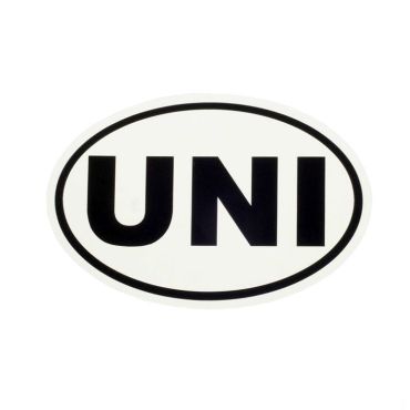 UNI Car Sticker