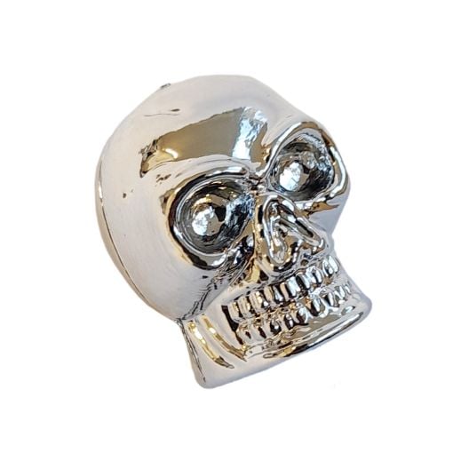 Skull Valve cap - Silver