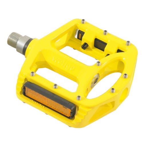 Qu-Ax Magnesium Pedals in Yellow