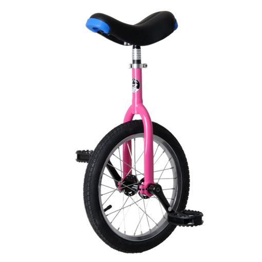 16inch Hoppley Learner Unicycle - Pink