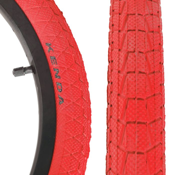 Kenda Krackpot K-907 bicycle tyre 50-406 wired pink 