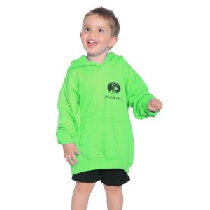 Kids Unicycle.com Hoodie - Green