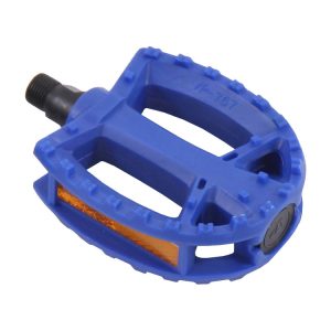Round Plastic Pedals - Blue