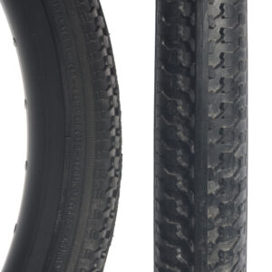 24" black tyre