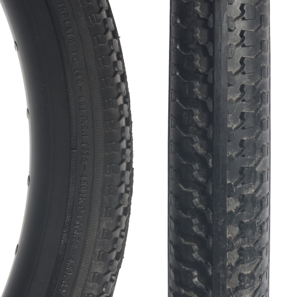 24" black tyre