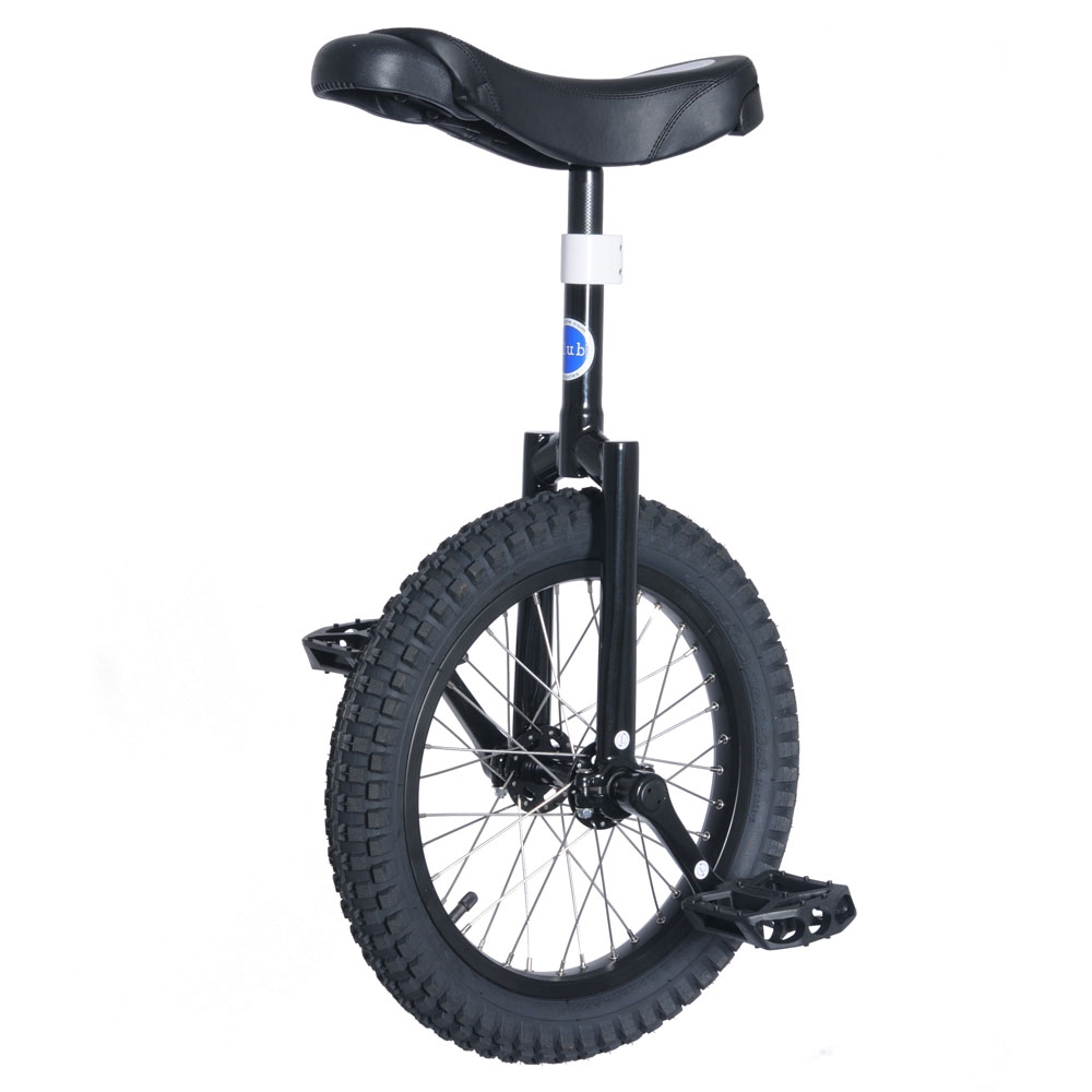 16" Club Beginners Trials Unicycle - Black