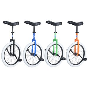 20" Club Freestyle Unicycle with White Tyre