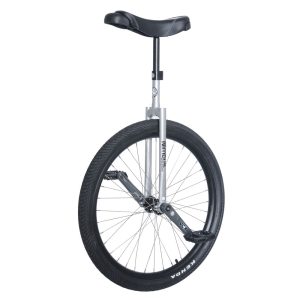 26" Nimbus II Unicycle - Black/Silver