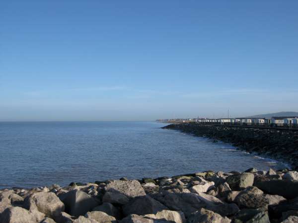 The trail at Rhyl