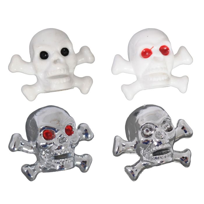 Skull and Cross-bones Valve Cap