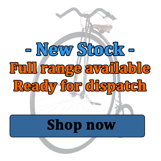 Penny Farthings ready for dispatch